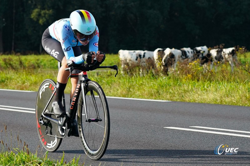 2023 UEC Road European Championships - Drenthe - Junior Women's ITT - Emmen - Emmen 20,6 km - 20/09/2023 - photo Luca Bettini/SprintCyclingAgency?2023